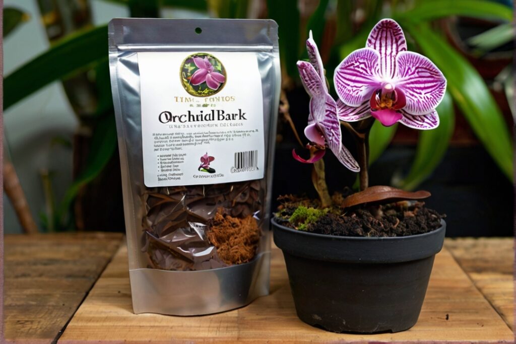 Orchid soil growing medium