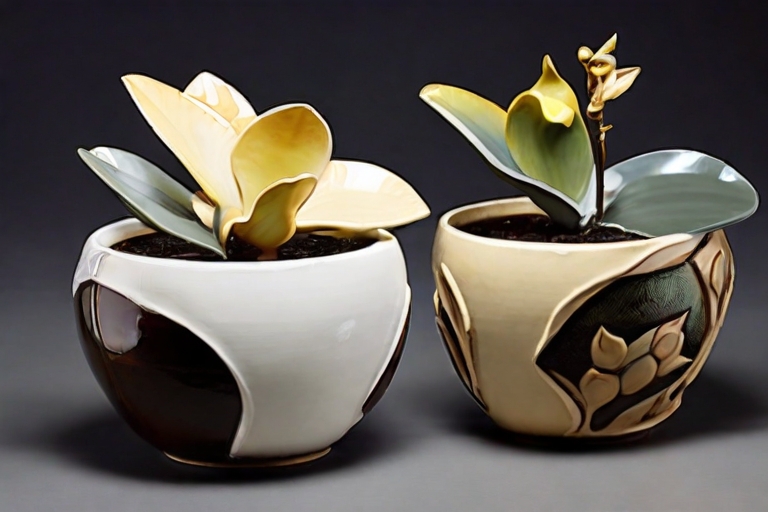 Stylish planters ceramic