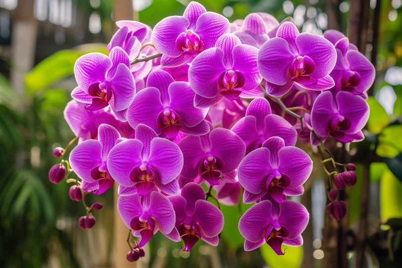 significance of Purple orchids