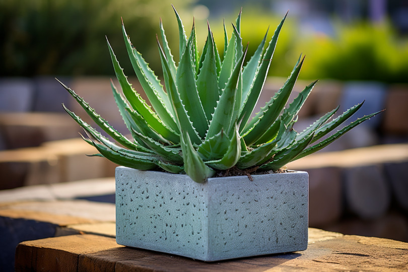 Clay planters for succulents 