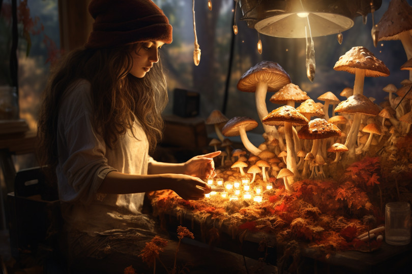 psilocybin magic mushroom time
