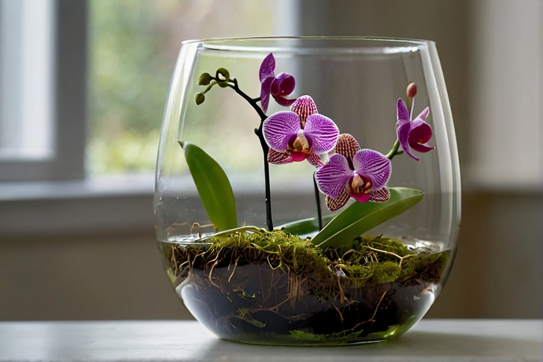 Clear Orchid Pots