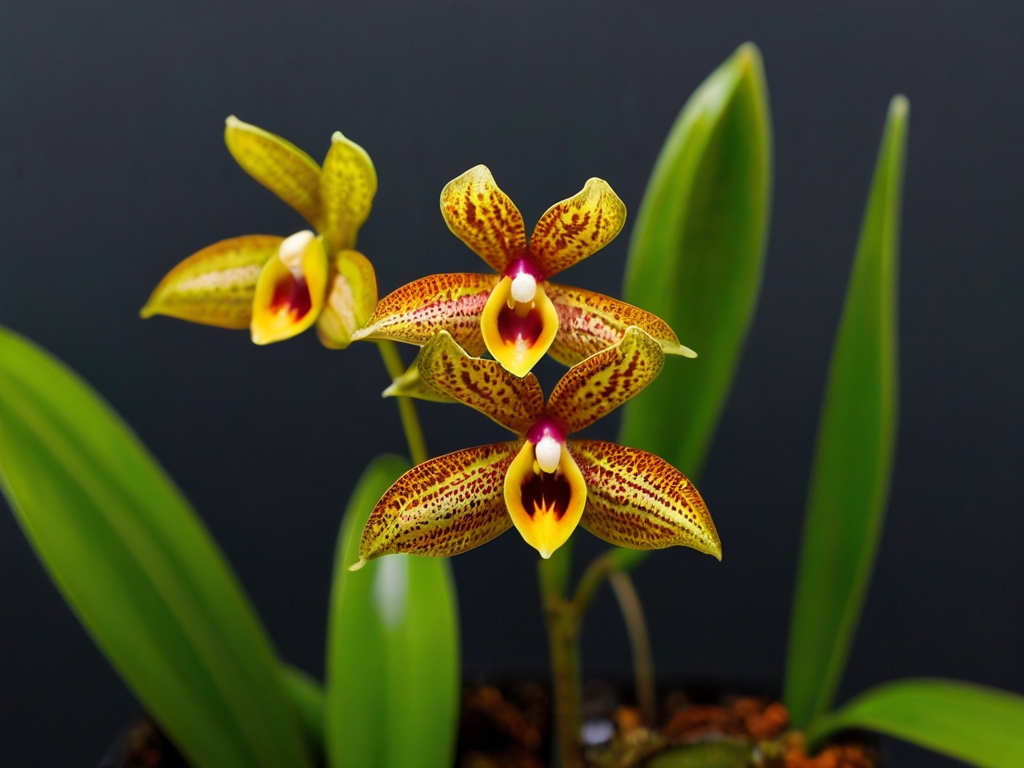 Pleurothallis orchids