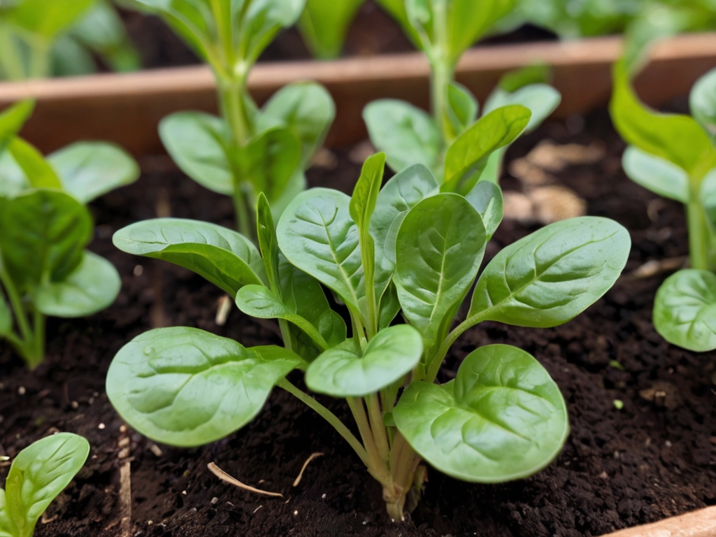 Spinach companion plants